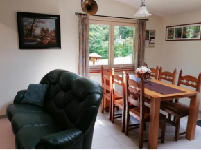 Authentic chalet in Wibrin with private fish pond
